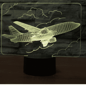 Airliner 3D Illusion Lamp
