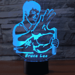 Bruce Lee 3D Illusion Lamp