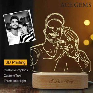 Custom Photo 3D lamp