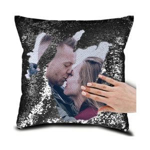 Custom Photo Sequin Pillow Case