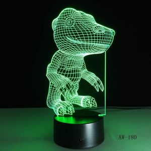 Digimon 3D Illusion Led Lamp