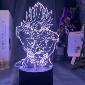 Son Goku Kamehameha 3D Illusion Led Lamp (Dragon Ball)