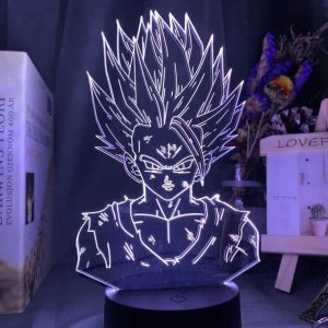 Gohan 3D Illusion Led Lamp (Dragon Ball)