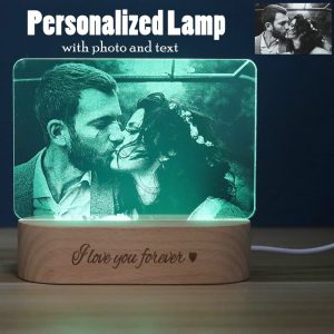 Customized 3D Night Light Desk Lamp
